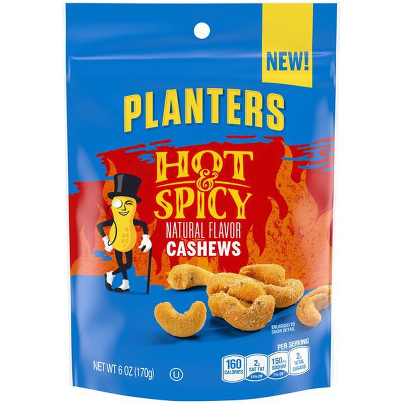 Planters' Hot and Spicy Cashews