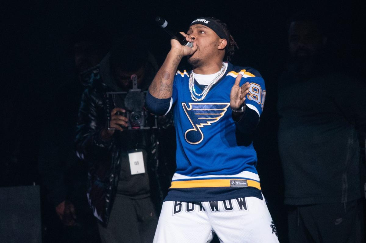 rappers wearing hockey jerseys