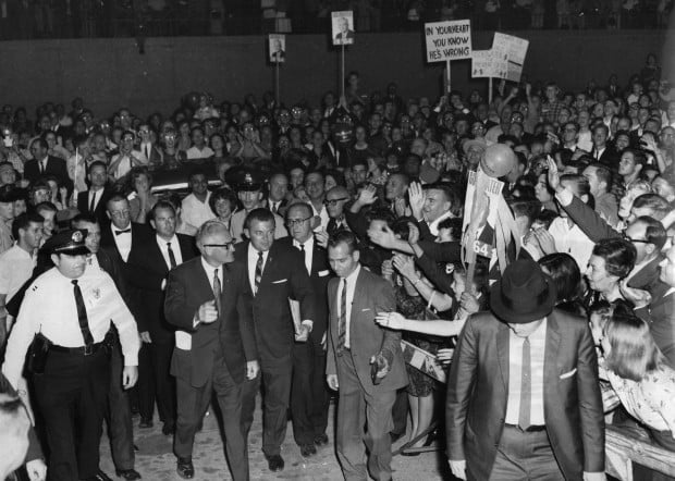 In 1964, Barry Goldwater wowed fans in St. Louis, but Missouri