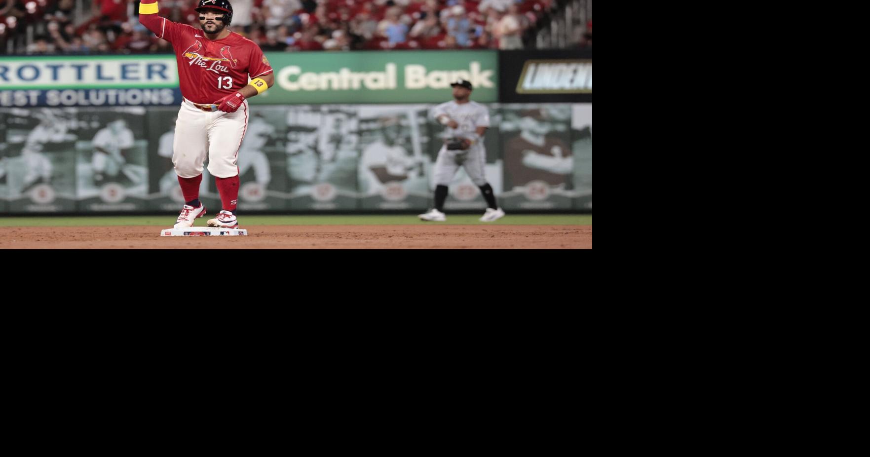 To begin weekend that will honor past, two of Cardinals' youngest bats give glimpse of future