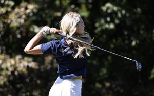 Scenes from the Class 4 District 2 girls golf tournament