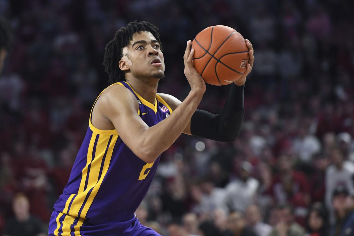 LSU Arkansas Basketball