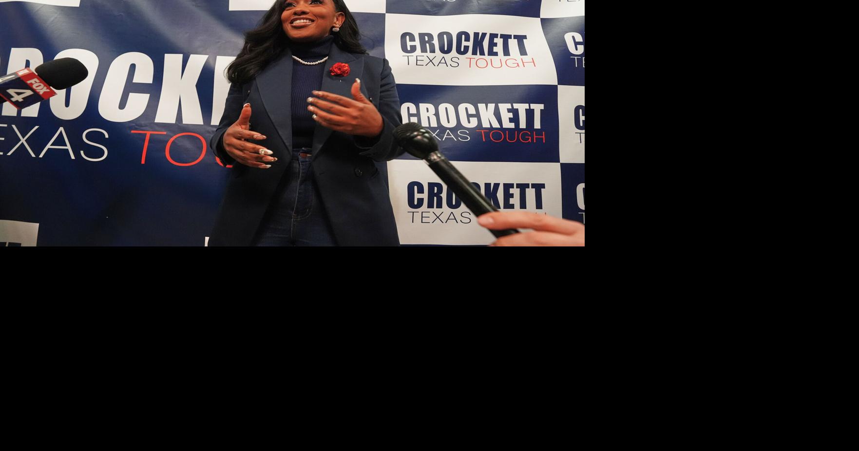 Jasmine Crockett returns to hometown to fire up St. Louis-area Democrats