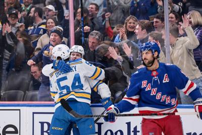 51���� Blues host the New York Rangers on Thursday, Dec. 18, 2025