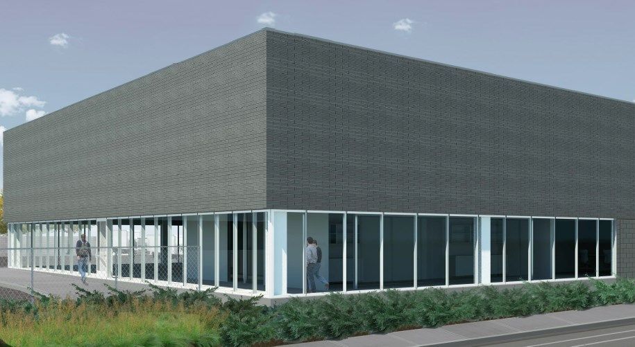 Laclede Gas center under construction in St. Louis