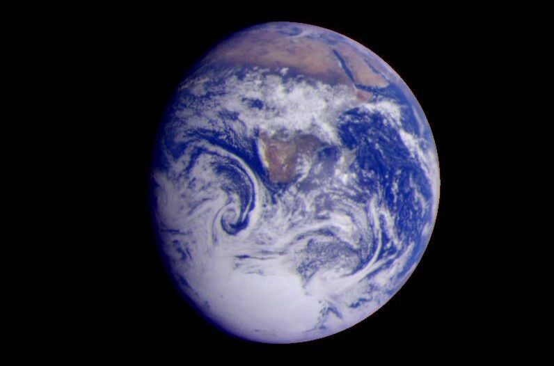Earth - Full Disk View of Africa