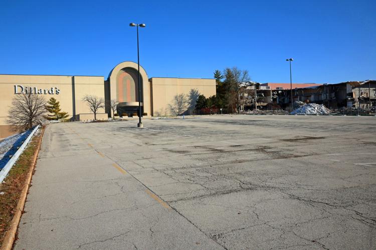 Demolition on Chesterfield Mall has begun