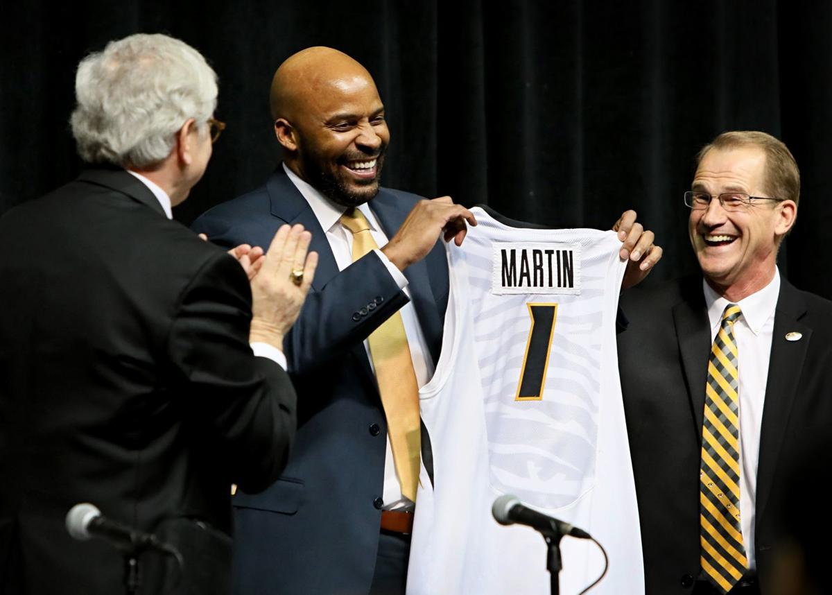 Cuonzo Martin introduced at Mizzou