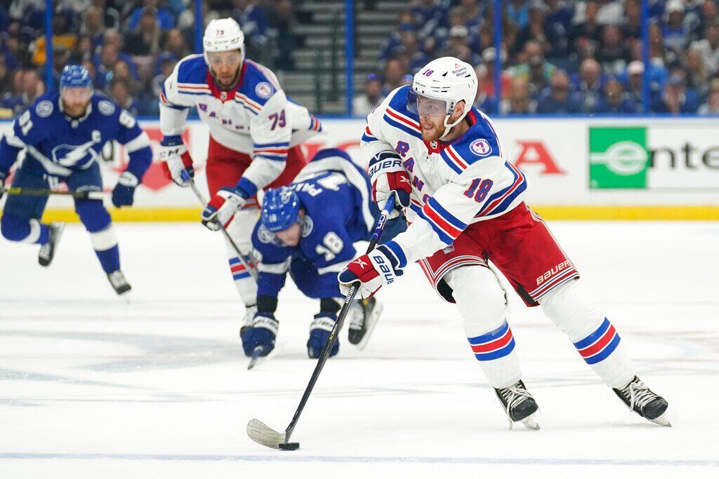 Andrew Copp Impresses in Rangers Debut - Belly Up Sports