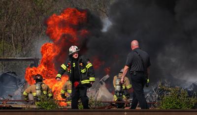 Large chemical fire in south �����Ӱ�ԭ�� County