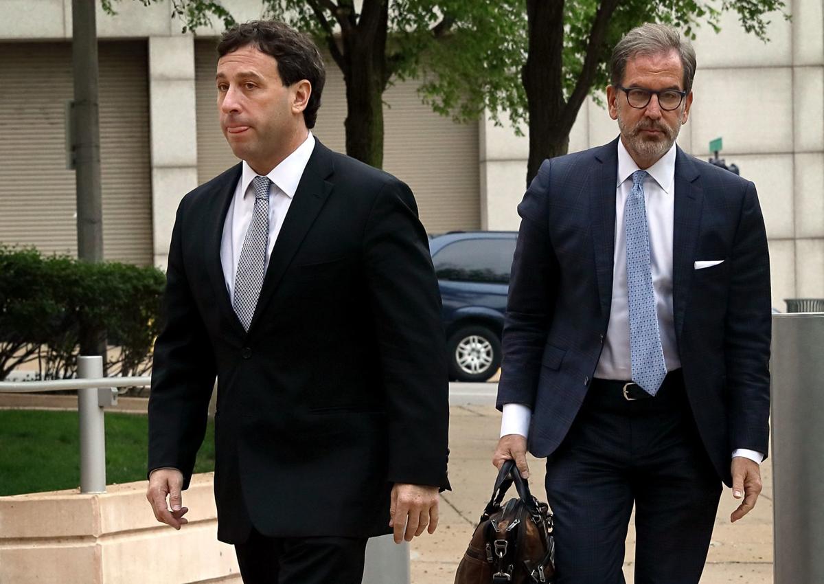 Steve Stenger arrives at federal court expected to plead guilty to charges