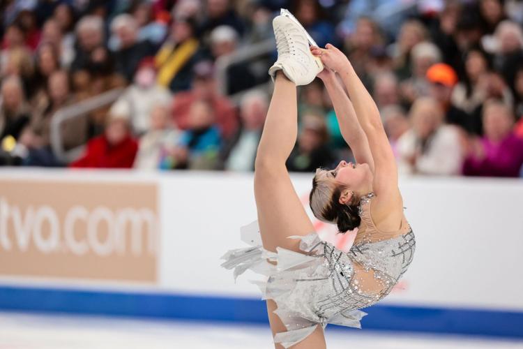 Skaters compete in the 2026 U.S. Figure Skating Championships at Enteprise Center