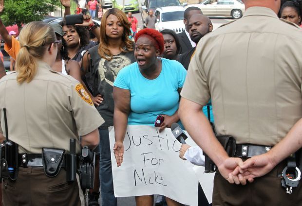 Michael Brown shooting protest