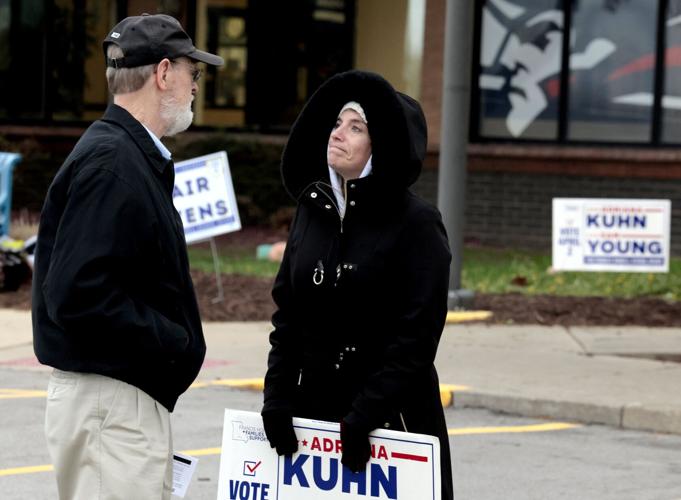 Voters go to poll to chose two new Francis Howell School Board members