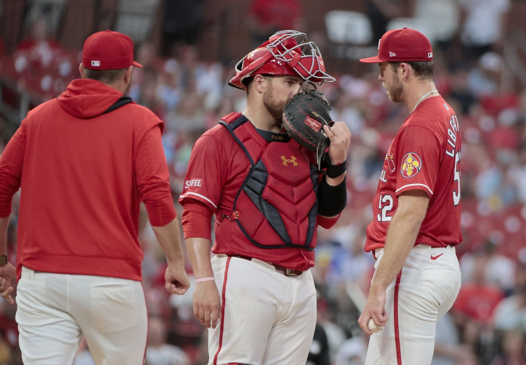 Cardinals approach the All-Star break hosting the Atlanta Braves in best of three
