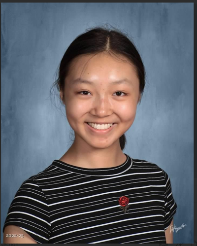 Pictured above:  Alice Wang Liu, Science Coach Participant at Marquette high school.
