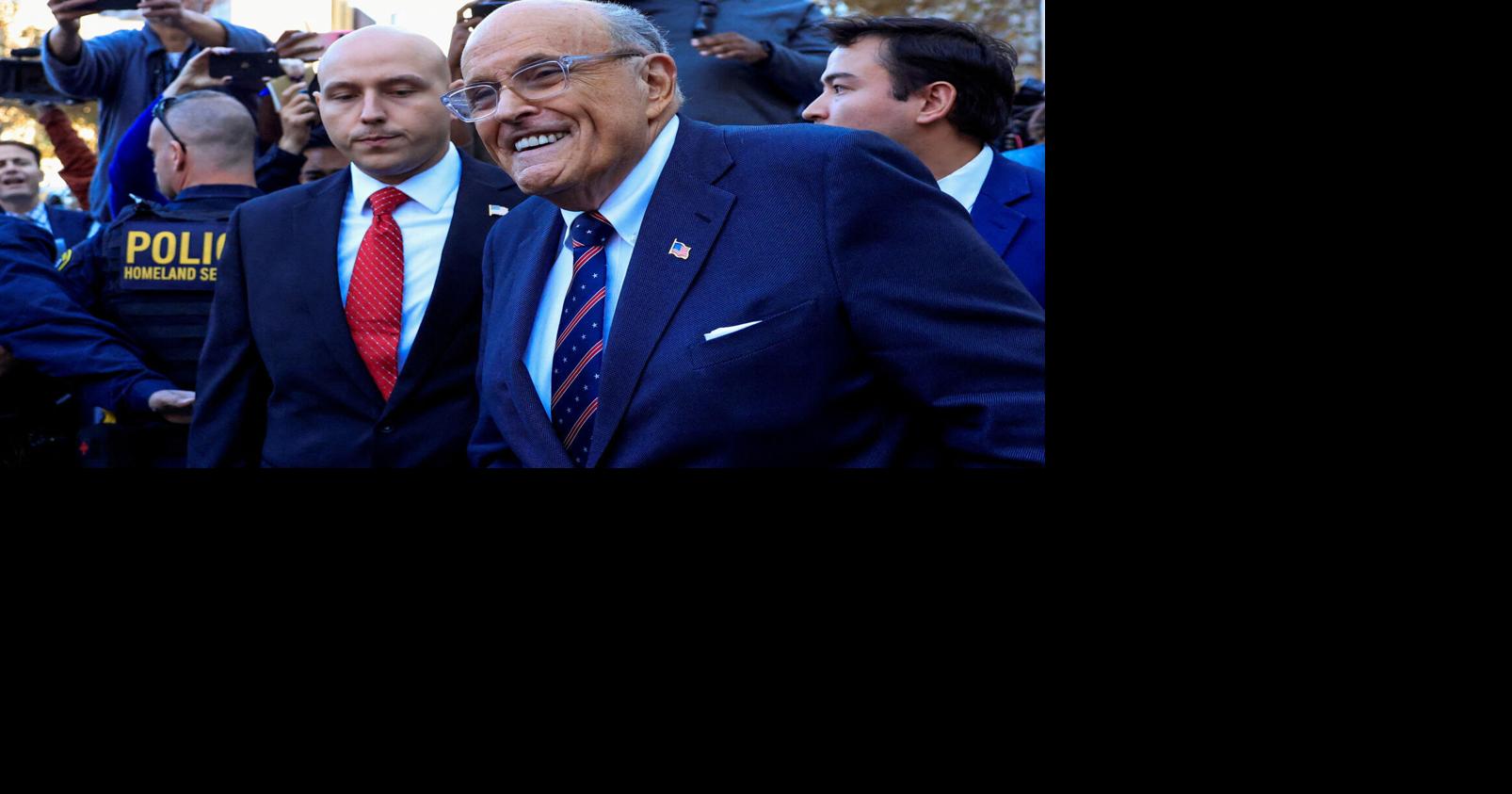 Rudy Giuliani hospitalized in critical condition in Florida