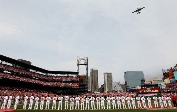 jordanwalker #clydesdales #openingday #buschstadium #stlouis