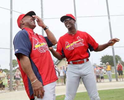 cardinals mcgee willie ozzie stltoday teammate famer