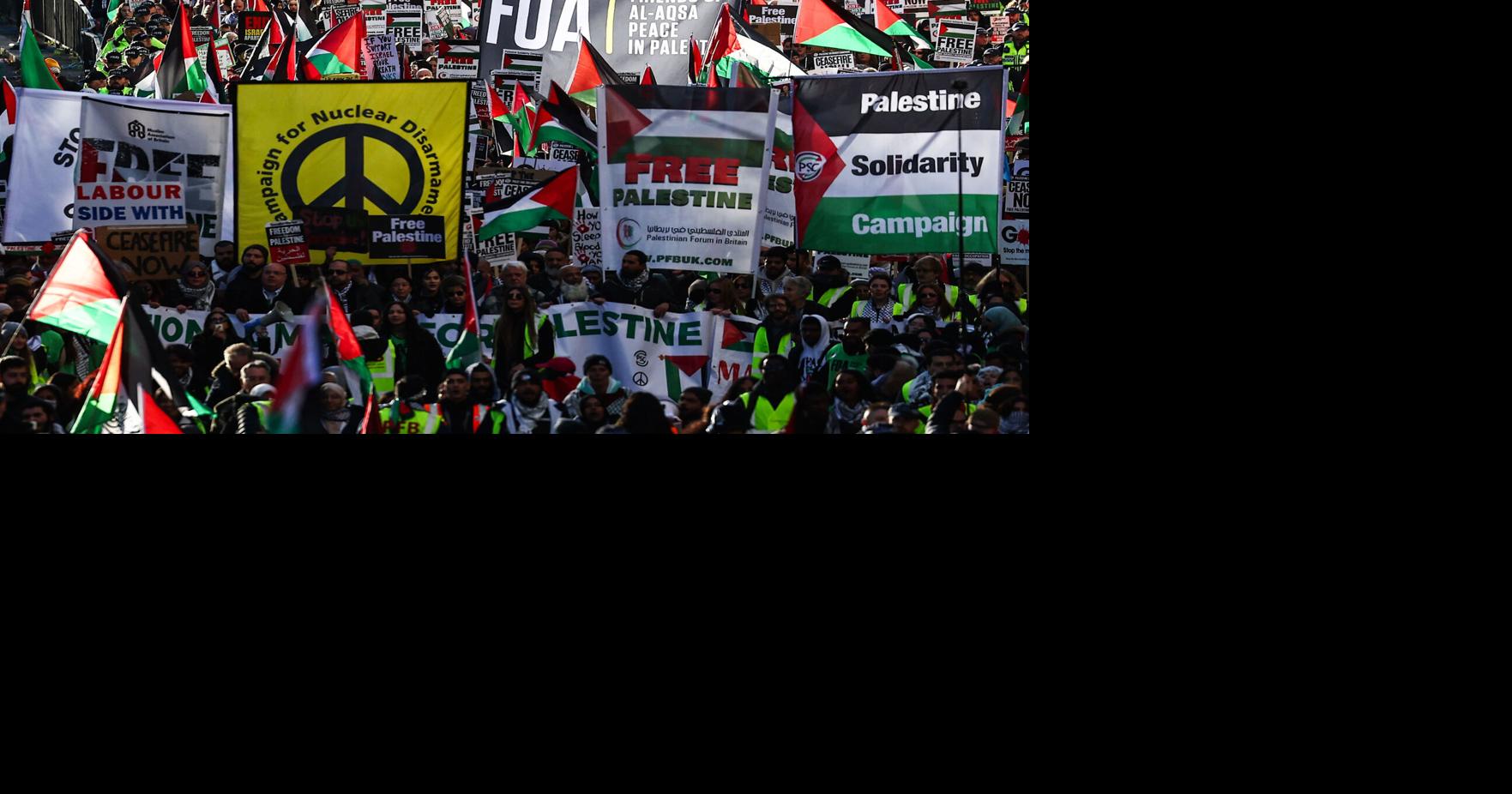 Most 'pro-Palestinian' protesters are just supporting peace