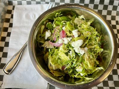 SR Brussels salad for King's Oak at Modern Brewery for publication May 3, 2023