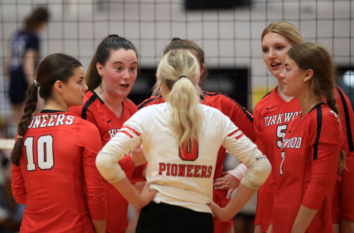 Kirkwood vs. Parkway South girls volleyball