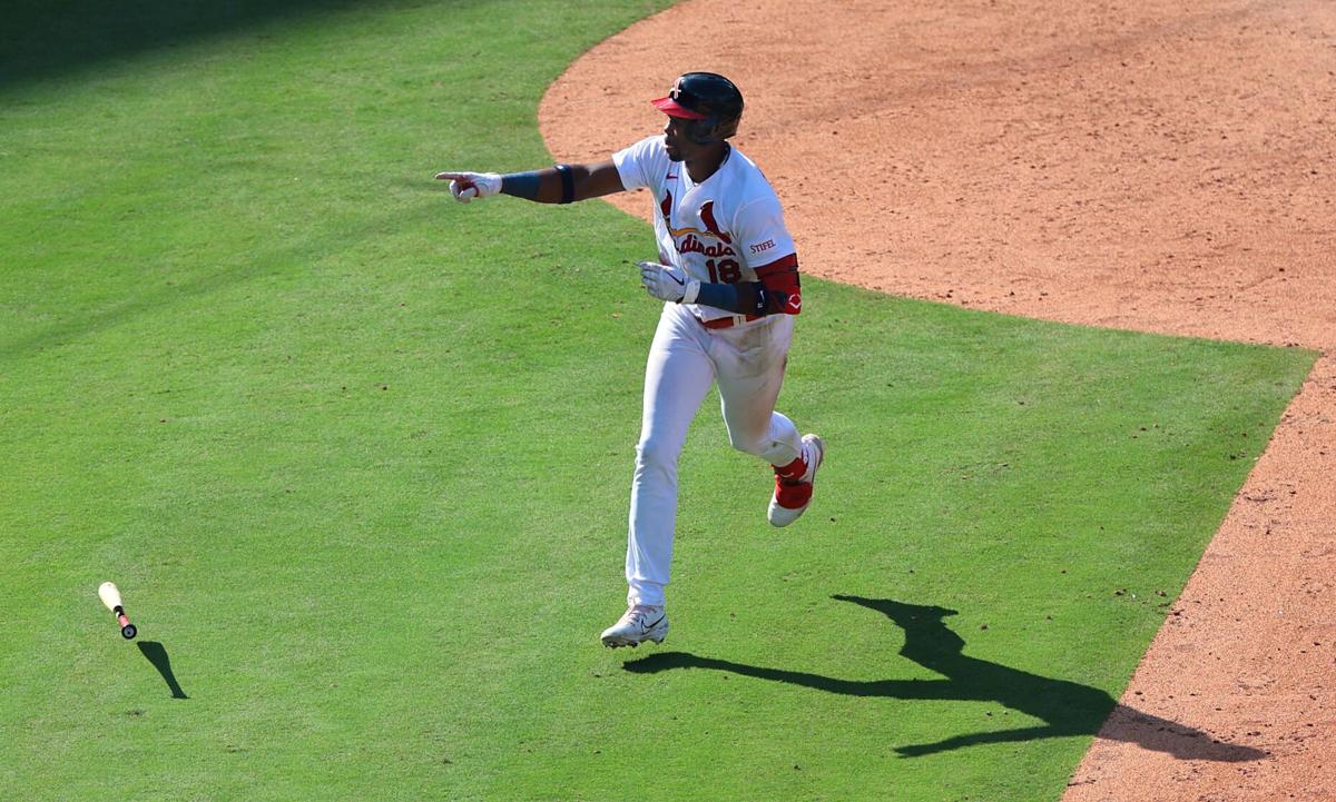 Jordan Walker Celebrates Home Run vs. White Sox, 7/8/2023 - St. Louis Post  Dispatch Archive in 2023