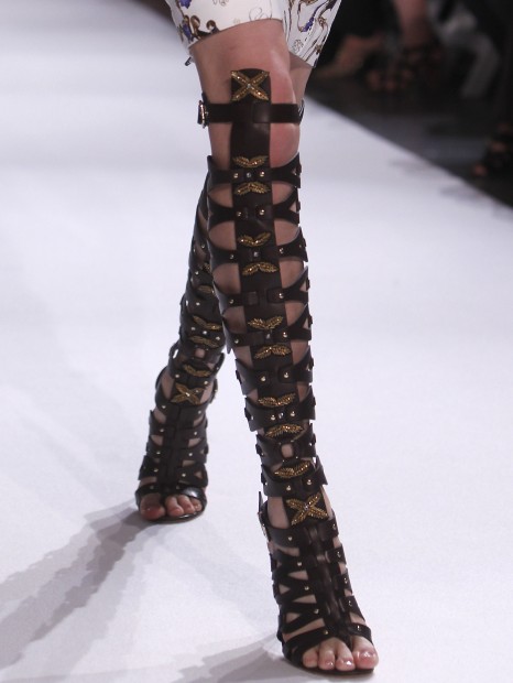 Spring 2013 plays with creative prints and dominatrix gear | Deb's ...
