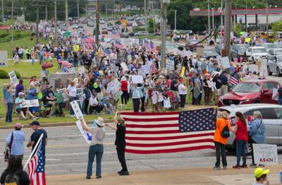 No Kings rally draws thousands in West 51 County