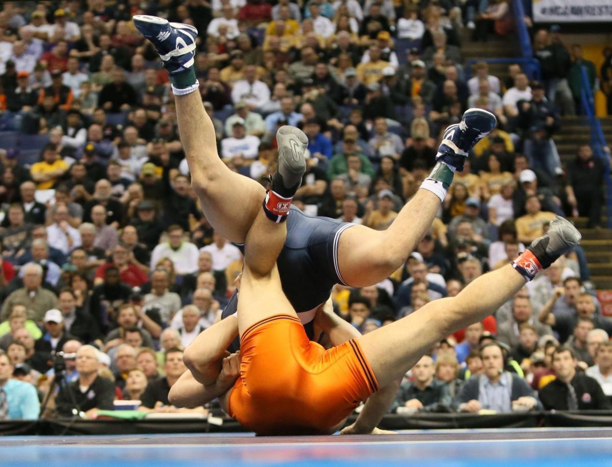 Photos NCAA Wrestling Championship Matches College Sports