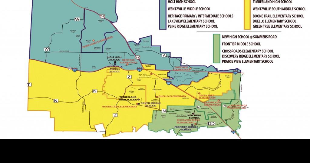 Wentzville School District realigns attendance boundaries
