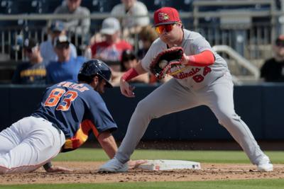 Cardinals Sunday workout and game against Houston Astros