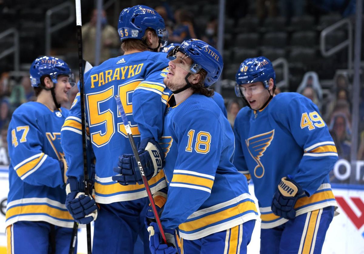 Blues host Coyotes at Enterprise