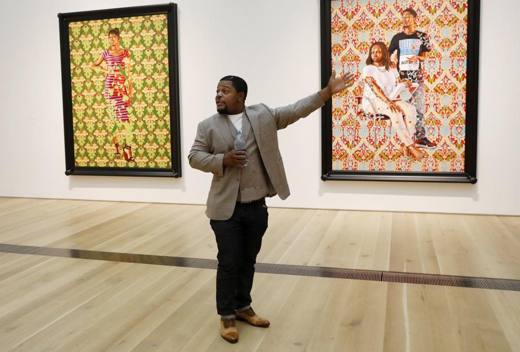 Kehinde Wiley Artist Who Painted Obama Unveils Power Portraits