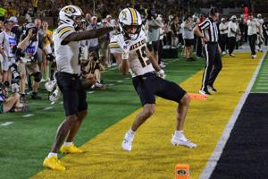 Mizzou hosts Arkansas-Pine Bluff at Memorial Stadim on Thursday, Sept. 3, 2026 in Columbia, Mo.