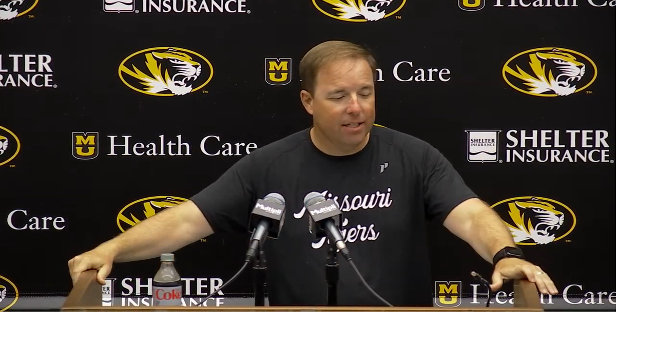 Eli Drinkwitz talks about Cayden Green's health, Mizzou football opener