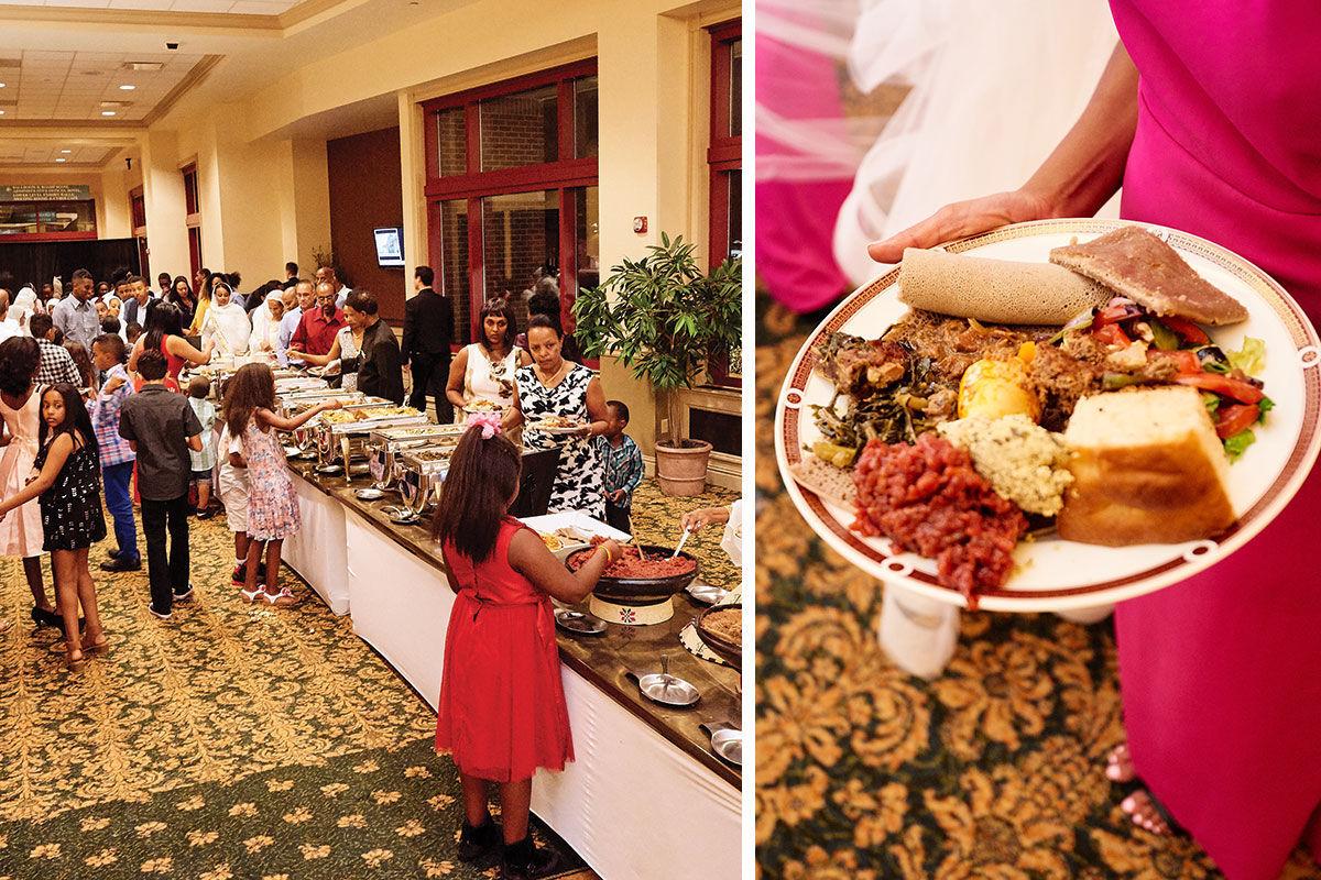 Ethiopian Wedding Projects Church White Party For 600 Wedding