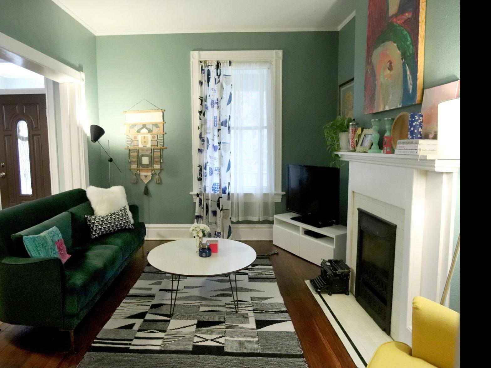 At Home Eclectic Style Owner S Art Fills Maplewood Home Home