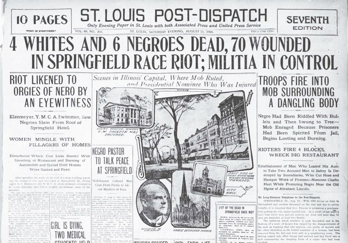 Site of 1908 Springfield, Ill., race riot added to the African American  Civil Rights Network | Illinois | stltoday.com