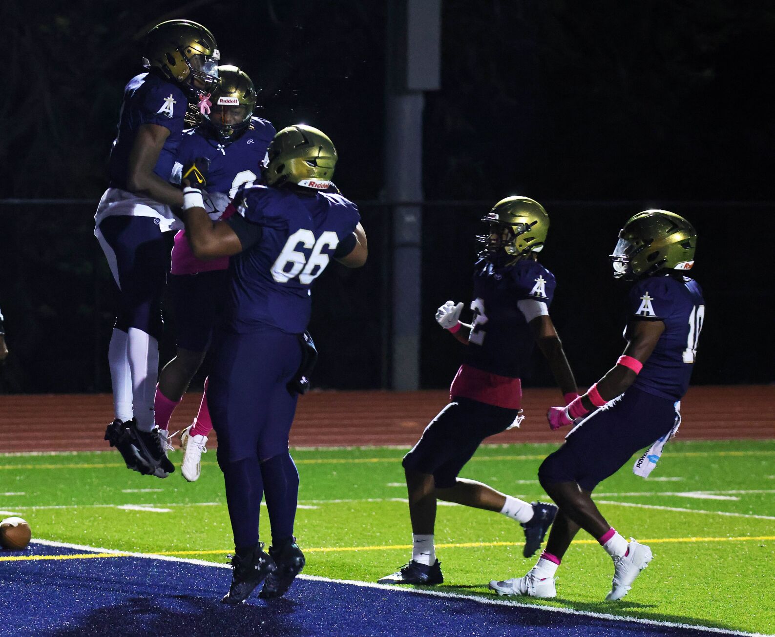 Dierre Hill Scores Three TDs In Second Half To Key Althoff's Comeback ...