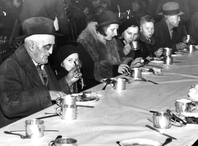 Mayor's Christmas Dinner, 1933