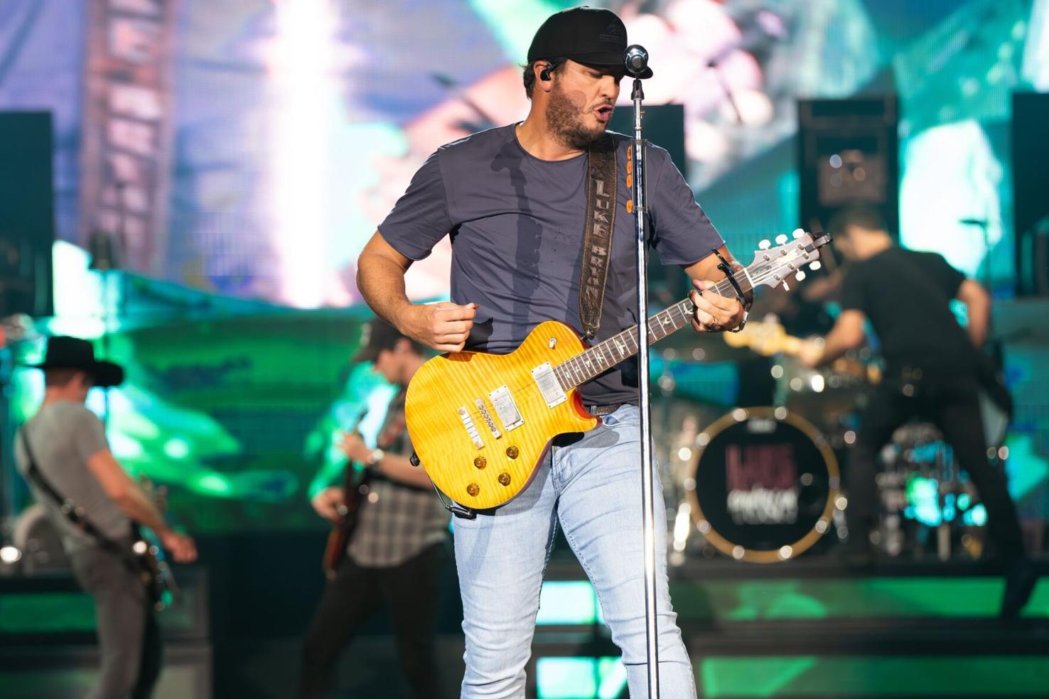 Scenes from the Luke Bryan concert at Hollywood Casino Amphitheatre