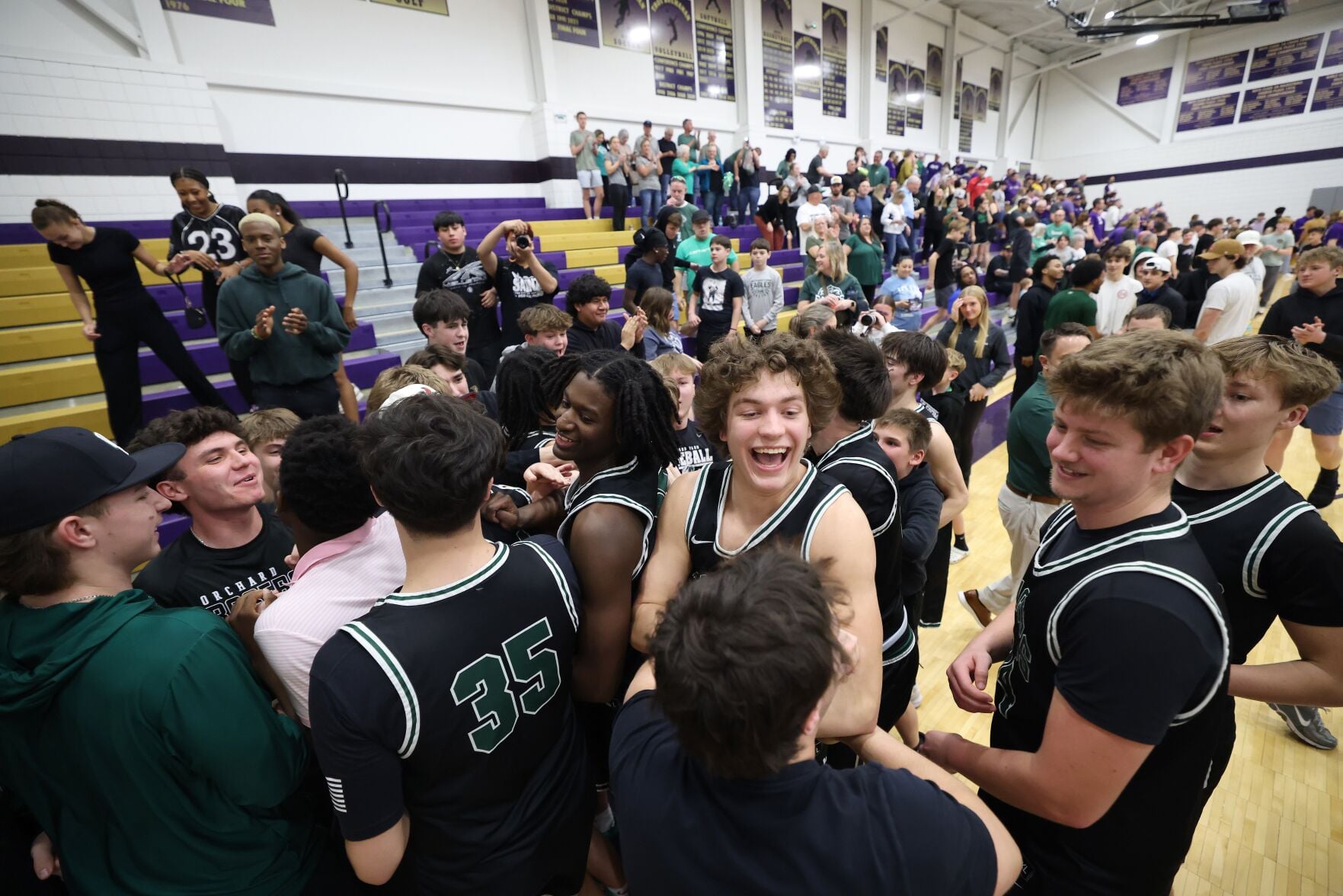 stltoday.com - Joe Lyons | Special to the Post-Dispatch - Orchard Farm rolls past Hallsville to earn first state quarterfinal berth
