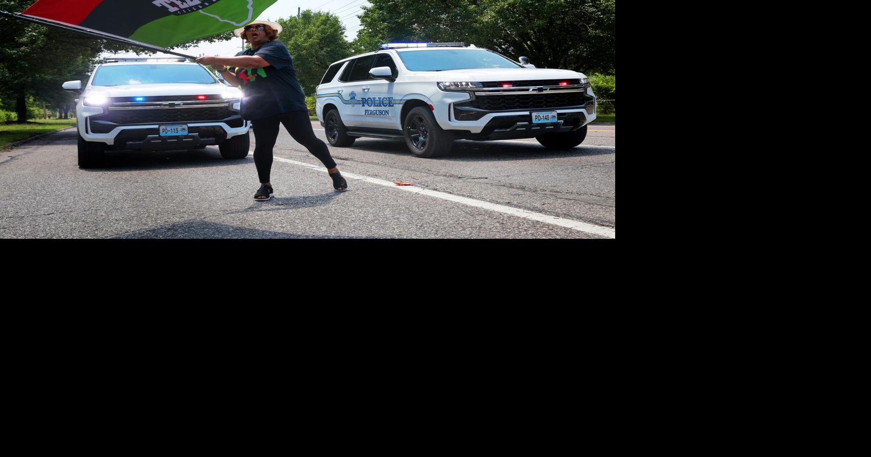celebrated with parade in Ferguson