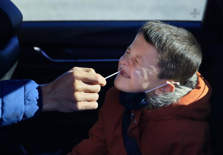 COVID-19 testing at St. Charles Family Arena