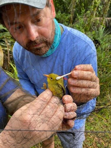 3 questions with John Bender, doctoral student in biology