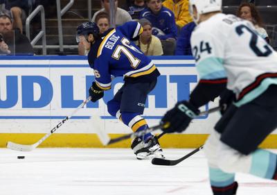 St. Louis Blues face Seattle Kraken in St. Louis