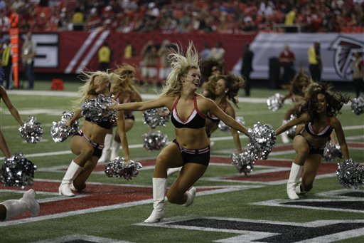 NFL cheerleaders from Week 2