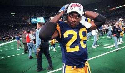 Superb : Rams celebrate good times after great escape