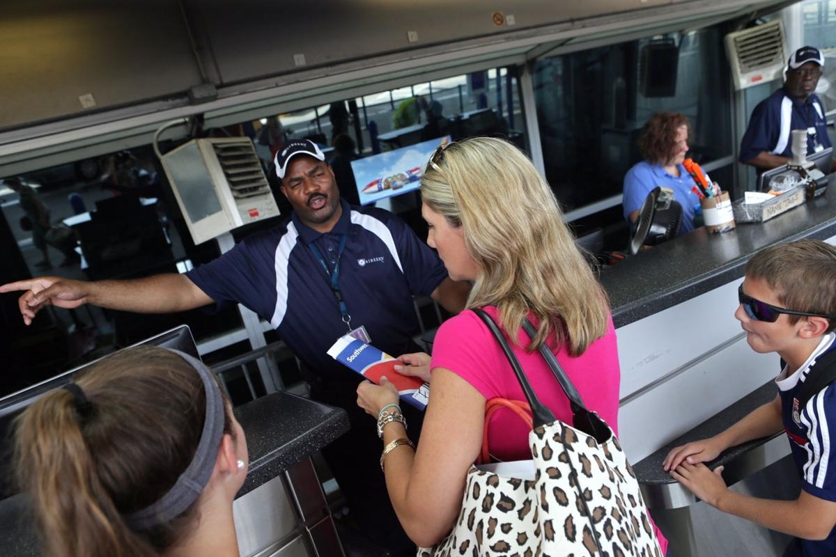 Curbside baggage check extinct? Along for the Ride